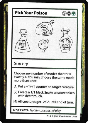 Pick Your Poison (No PW Symbol) [Mystery Booster: Convention Edition Exclusives]
