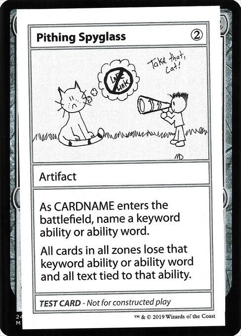 Pithing Spyglass (No PW Symbol) [Mystery Booster: Convention Edition Exclusives]