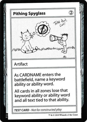 Pithing Spyglass (No PW Symbol) [Mystery Booster: Convention Edition Exclusives]
