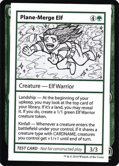 Plane-Merge Elf (No PW Symbol) [Mystery Booster: Convention Edition Exclusives]
