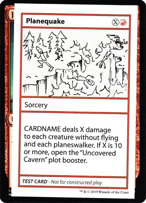 Planequake (No PW Symbol) [Mystery Booster: Convention Edition Exclusives]