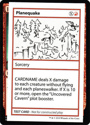 Planequake (No PW Symbol) [Mystery Booster: Convention Edition Exclusives]