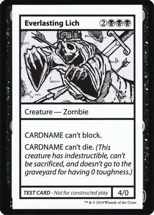 Everlasting Lich (No PW Symbol) [Mystery Booster: Convention Edition Exclusives]