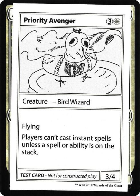 Priority Avenger (No PW Symbol) [Mystery Booster: Convention Edition Exclusives]