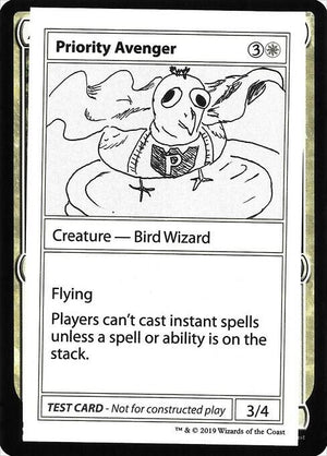 Priority Avenger (No PW Symbol) [Mystery Booster: Convention Edition Exclusives]