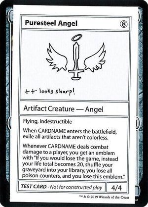 Puresteel Angel (No PW Symbol) [Mystery Booster: Convention Edition Exclusives]
