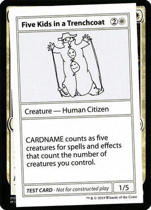 Five Kids in a Trenchcoat (No PW Symbol) [Mystery Booster: Convention Edition Exclusives]