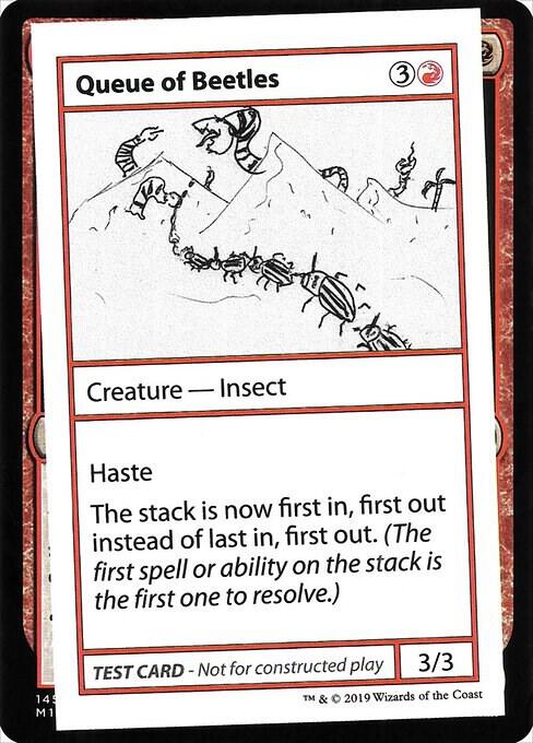 Queue of Beetles (No PW Symbol) [Mystery Booster: Convention Edition Exclusives]