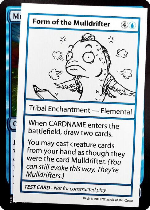 Form of the Mulldrifter (No PW Symbol) [Mystery Booster: Convention Edition Exclusives]