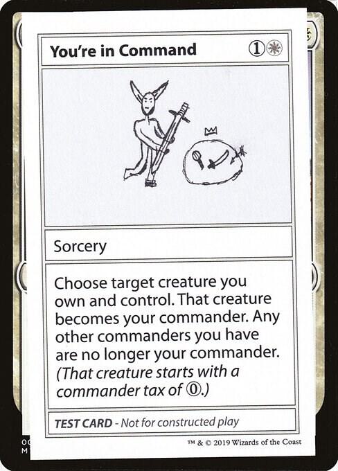 You're In Command (No PW Symbol) [Mystery Booster: Convention Edition Exclusives]