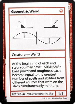 Geometric Weird (No PW Symbol) [Mystery Booster: Convention Edition Exclusives]
