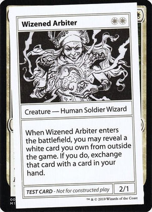Wizened Arbiter (No PW Symbol) [Mystery Booster: Convention Edition Exclusives]