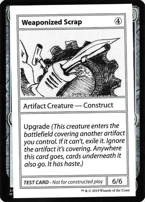 Weaponized Scrap (No PW Symbol) [Mystery Booster: Convention Edition Exclusives]