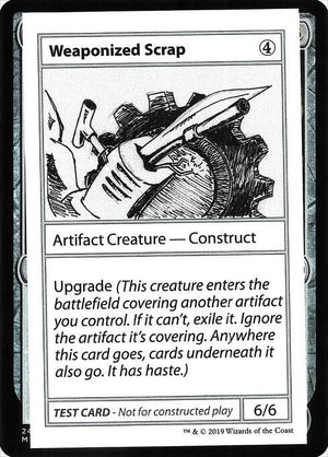 Weaponized Scrap (No PW Symbol) [Mystery Booster: Convention Edition Exclusives]