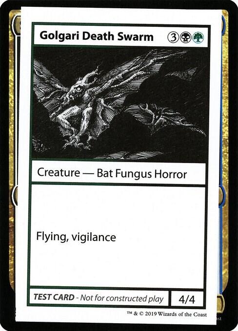 Golgari Death Swarm (No PW Symbol) [Mystery Booster: Convention Edition Exclusives]