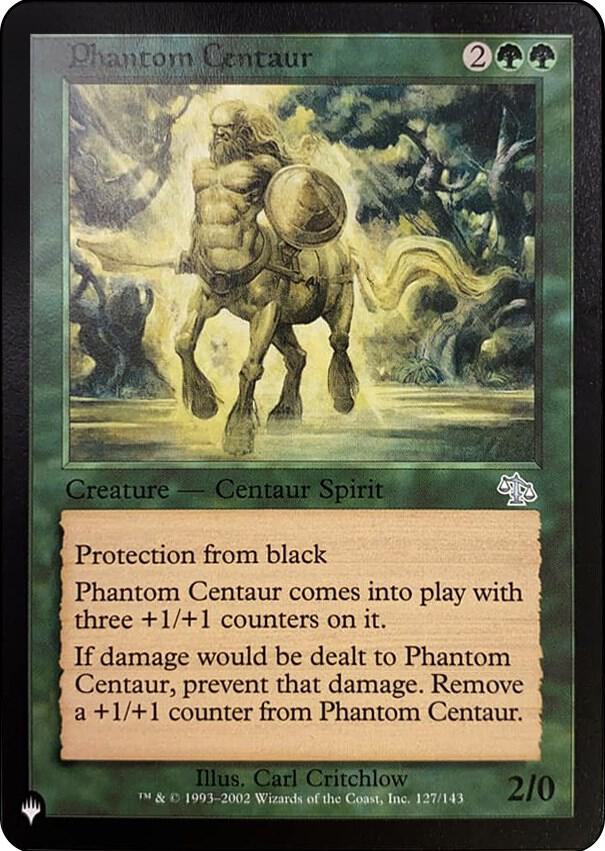 Phantom Centaur (Misprint) (127) [The List]