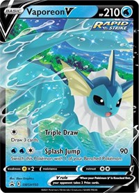 Vaporeon V - SWSH150 (SWSH150) [SWSH Sword and Shield Promo Cards]