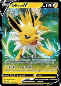 Jolteon V - SWSH151 (SWSH151) [SWSH Sword and Shield Promo Cards]