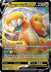 Dragonite V - SWSH154 (SWSH154) [SWSH Sword and Shield Promo Cards]