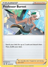 Professor Burnet - SWSH167 (SWSH167) [SWSH Sword and Shield Promo Cards]