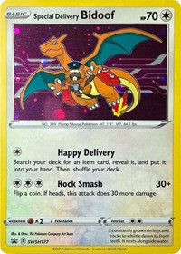 Special Delivery Bidoof (SWSH177) [SWSH Sword and Shield Promo Cards]