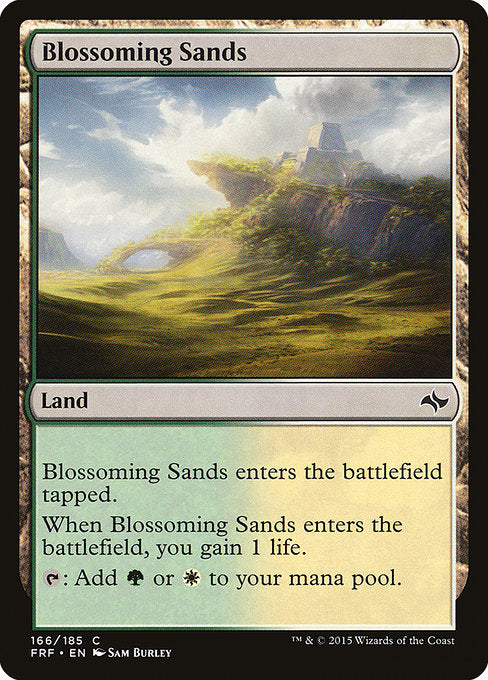 Blossoming Sands (166) [Fate Reforged]