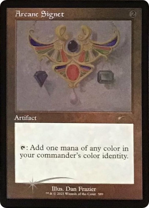 Arcane Signet (589) (Foil Etched) [Secret Lair Drop]