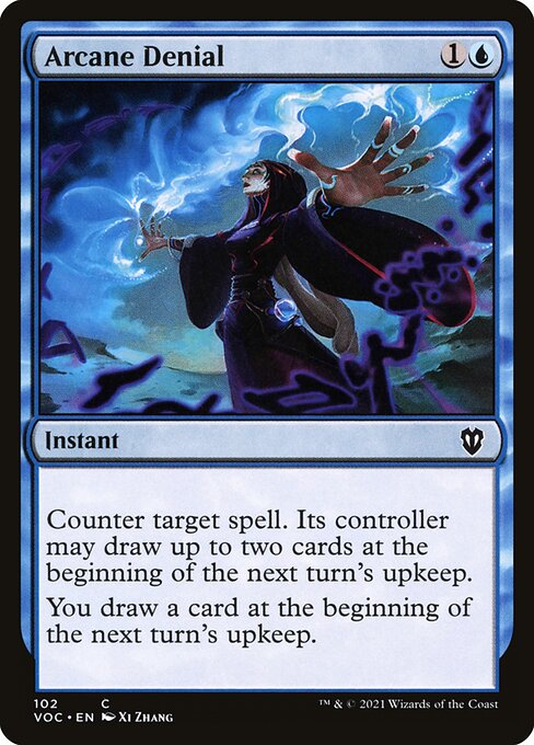 Arcane Denial (102) [Crimson Vow Commander]