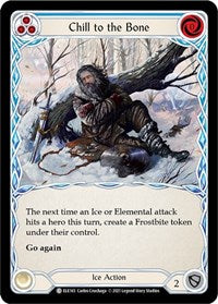 Chill to the Bone (Blue) (ELE165) [Tales of Aria]