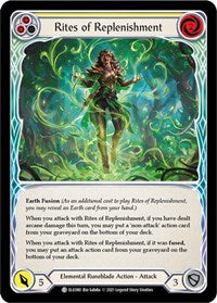 Rites of Replenishment (Yellow) (ELE080) [Tales of Aria (Unlimited)]