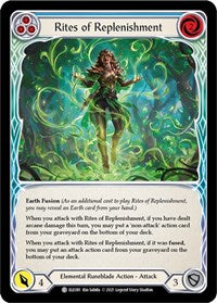 Rites of Replenishment (Blue) (ELE081) [Tales of Aria]