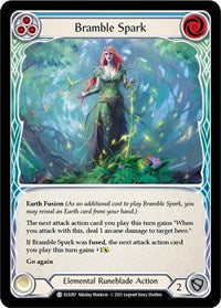 Bramble Spark (Blue) (ELE087) [Tales of Aria (Unlimited)]