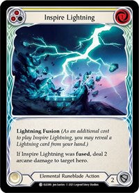 Inspire Lightning (Yellow) (ELE089) [Tales of Aria (Unlimited)]