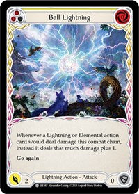 Ball Lightning (Yellow) (ELE187) [Tales of Aria]