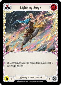 Lightning Surge (Red) (ELE189) [Tales of Aria (Unlimited)]