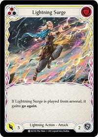 Lightning Surge (Yellow) (ELE190) [Tales of Aria (Unlimited)]