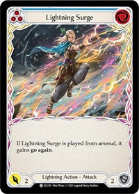 Lightning Surge (Blue) (ELE191) [Tales of Aria]