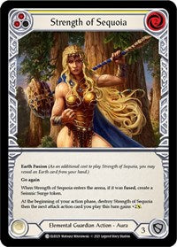 Strength of Sequoia (Yellow) (ELE029) [Tales of Aria]