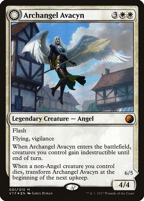 Archangel Avacyn // Avacyn, the Purifier (1) [From the Vault: Transform]