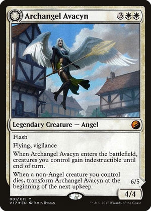 Archangel Avacyn // Avacyn, the Purifier (1) [From the Vault: Transform]