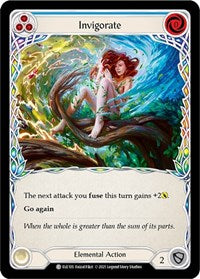 Invigorate (Blue) (ELE105) [Tales of Aria (Unlimited)]