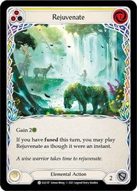 Rejuvenate (Yellow) (ELE107) [Tales of Aria (Unlimited)]