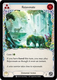 Rejuvenate (Blue) (ELE108) [Tales of Aria]