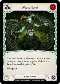 Weave Earth (Yellow) (ELE123) [Tales of Aria]