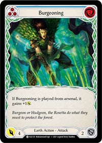 Burgeoning (Blue) (ELE136) [Tales of Aria]