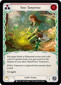 Sow Tomorrow (Red) (ELE140) [Tales of Aria (Unlimited)]