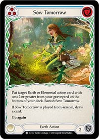 Sow Tomorrow (Blue) (ELE142) [Tales of Aria (Unlimited)]