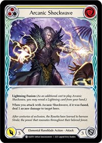 Arcanic Shockwave (Yellow) (ELE074) [Tales of Aria]