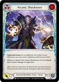 Arcanic Shockwave (Blue) (ELE075) [Tales of Aria]