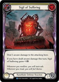 Sigil of Suffering (Yellow) (ELE228) [Tales of Aria]